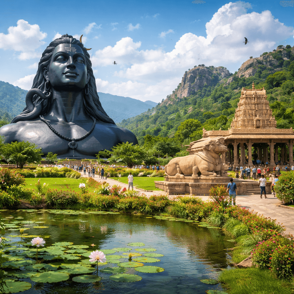 Adiyogi & Lepakshi Temple One Day Trip from Bangalore Adiyogi & Lepakshi Temple One Day Trip from Bangalore